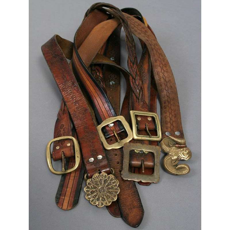 Vintage Leather Belts 112