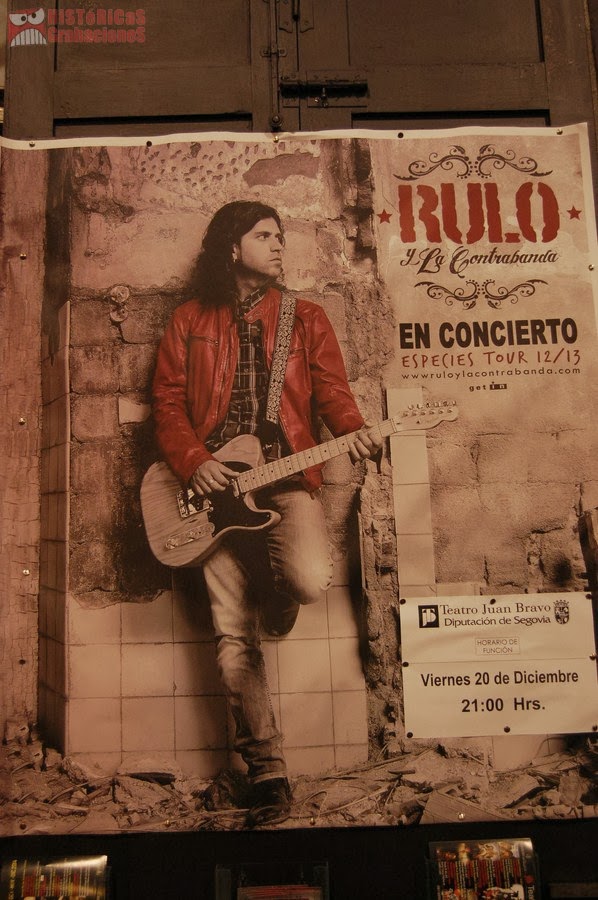 HiSTéRiCaS GrabacioneS: Crónica del concierto de Rulo y La Contrabanda ...