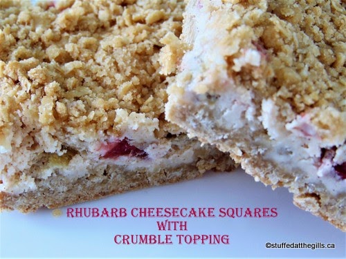 Cheesecake Squares with Crumble Topping