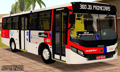 Caio Apache Vip IV MB OF-1721 BlueTec 5 padrão Transportes Machado/RJ (Fase  2) para Proton Bus Simulator - AD Gaming Mods