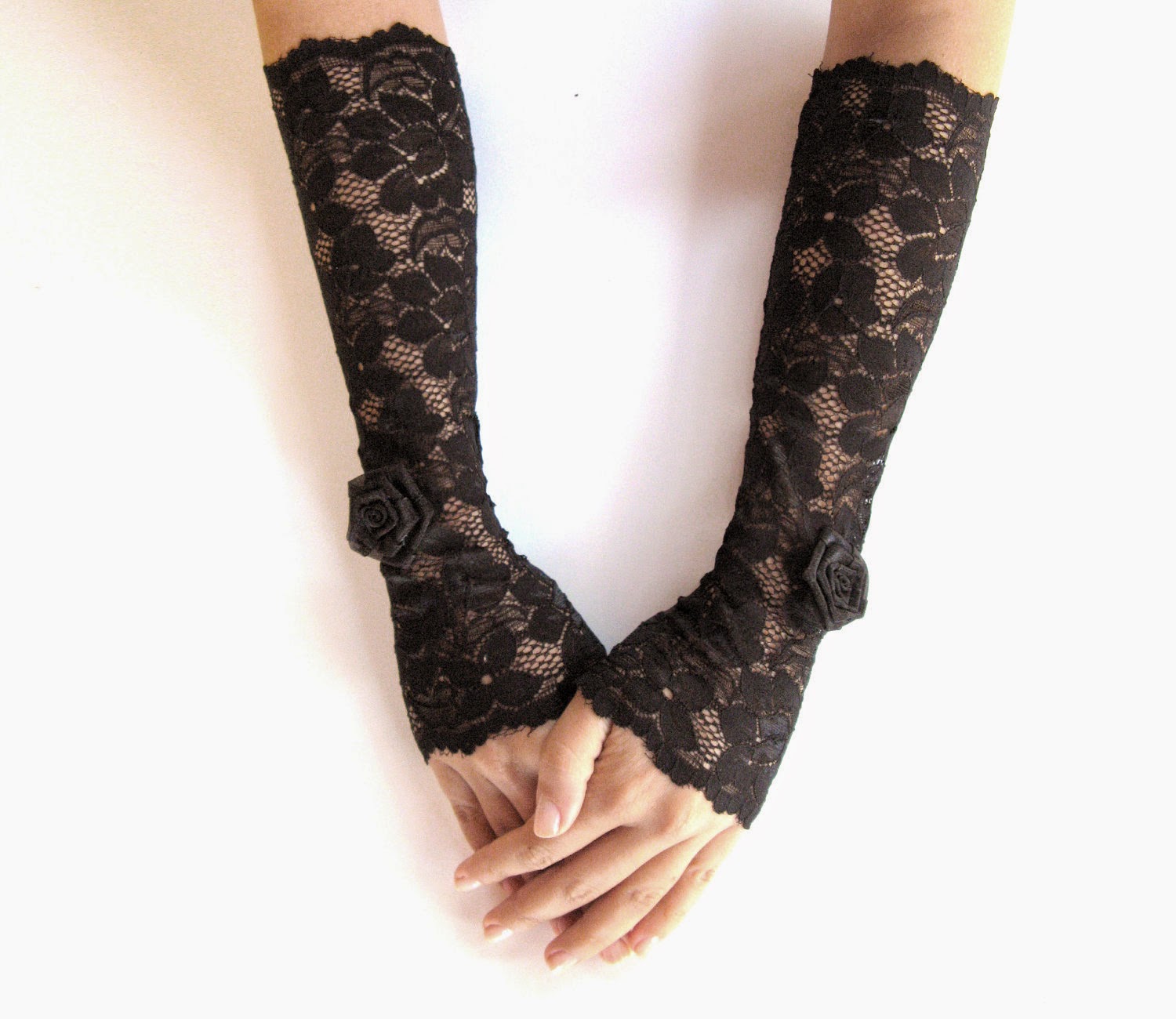 Latest Cute Lace Gloves Fingerless Fashionate Trends