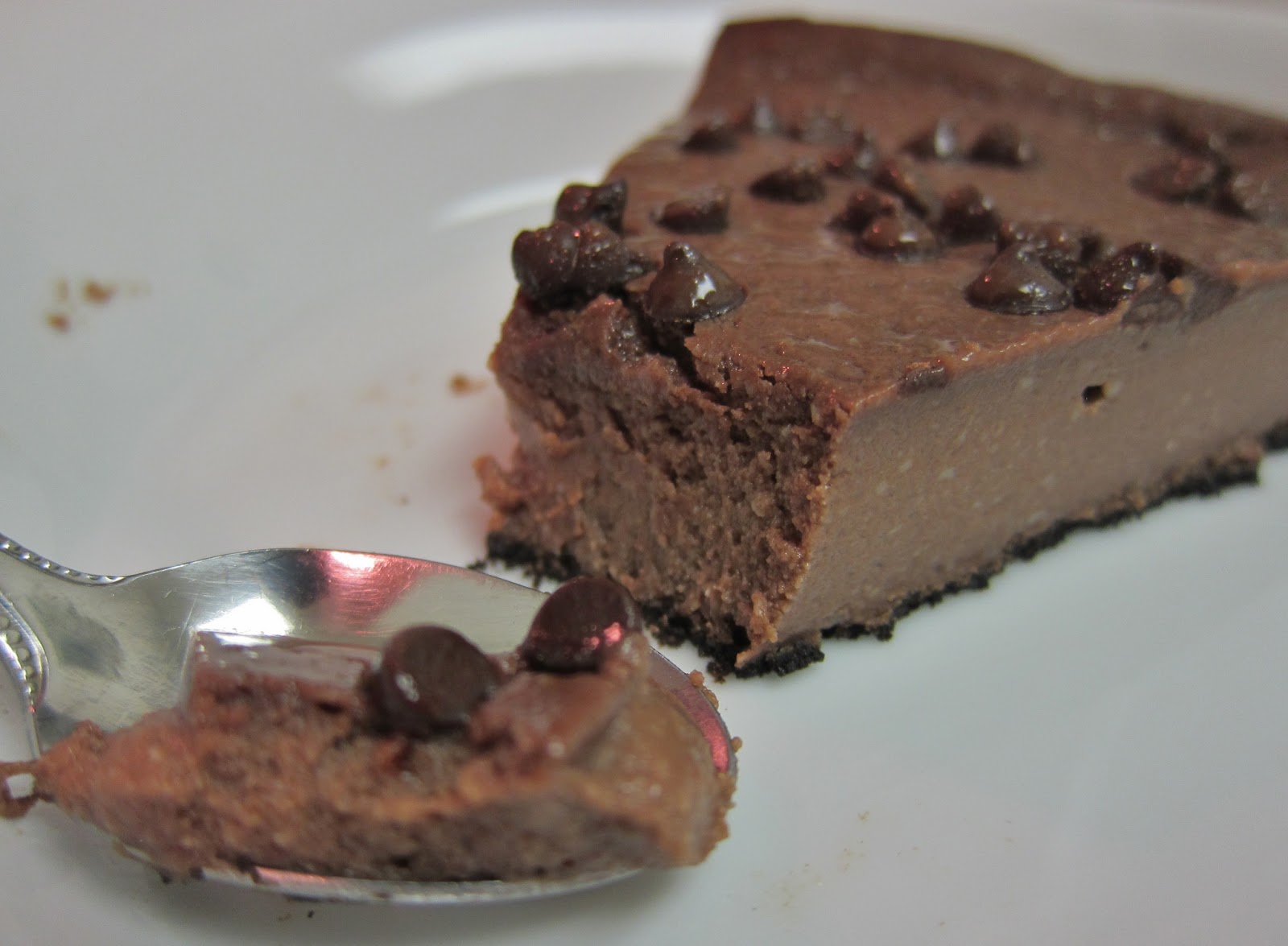 The Vegan Chronicle Creamy ChocolateAmaretto Cheesecake
