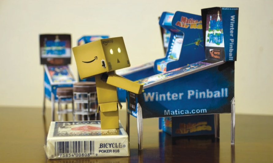 Máquina de Pinball - Papelbox