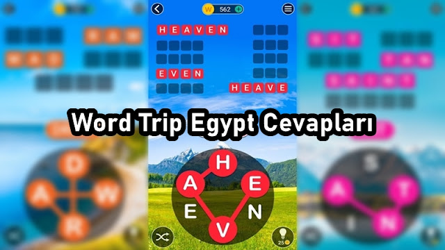 Word Trip Egypt Cevaplari