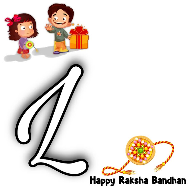 L Word Happy Raksha Bandhan Images