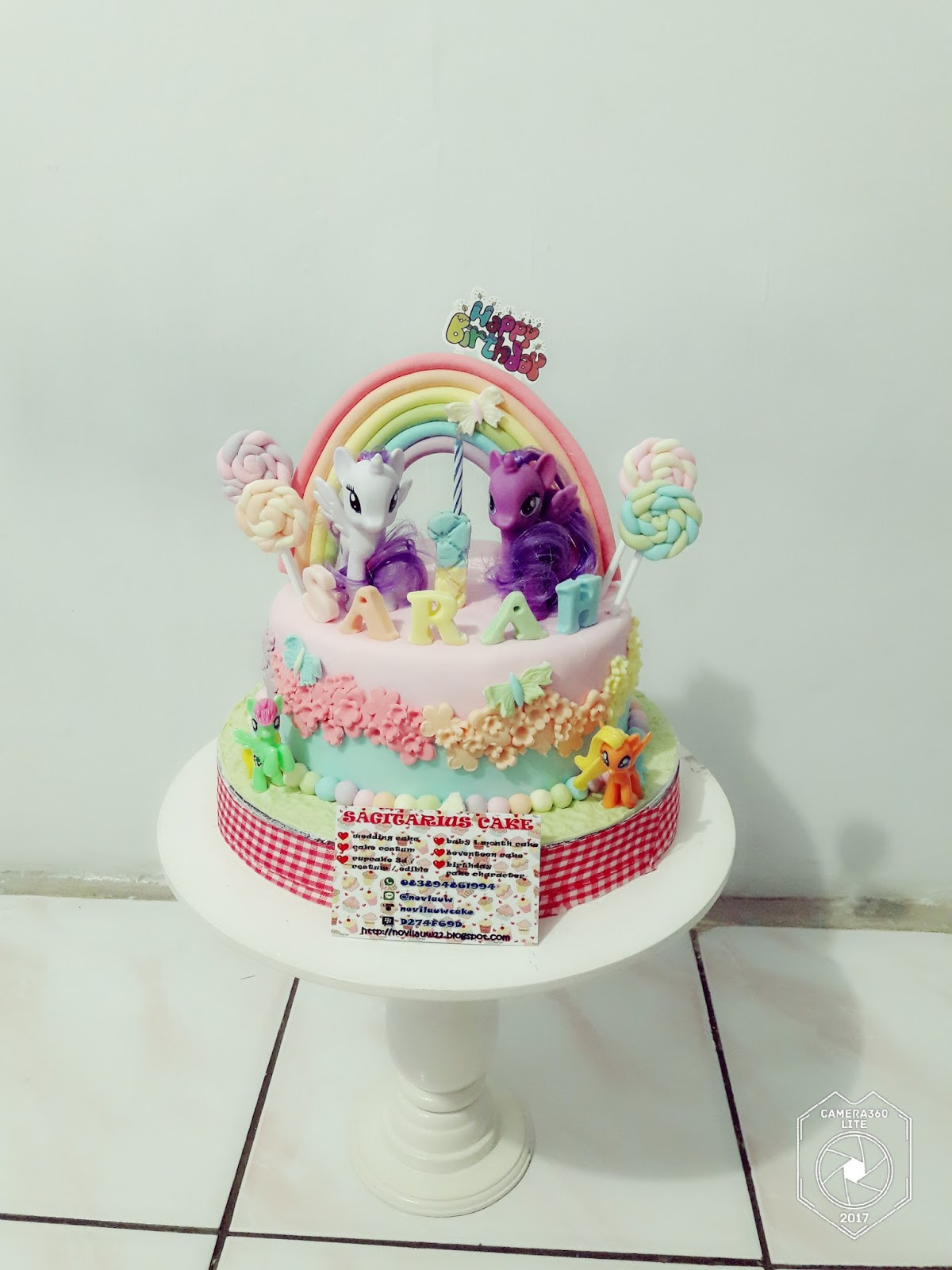 SAGITARIUS CAKE SHOP: KUE ULANG TAHUN LITTLE PONY FONDANT