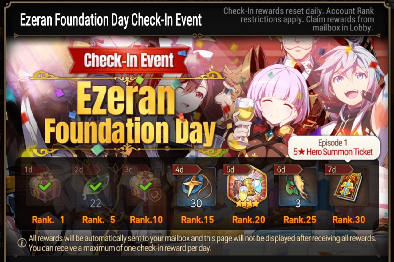 Epic Seven Update Schedule for 2nd Half of 2020