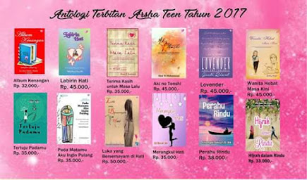 Antologi Terbitan Arsha Teen Tahun 2017