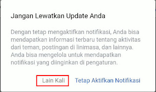 Cara Menonaktifkan Pemberitahuan SMS Facebook