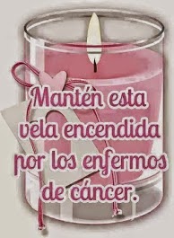 por todos los enfermos de cáncer