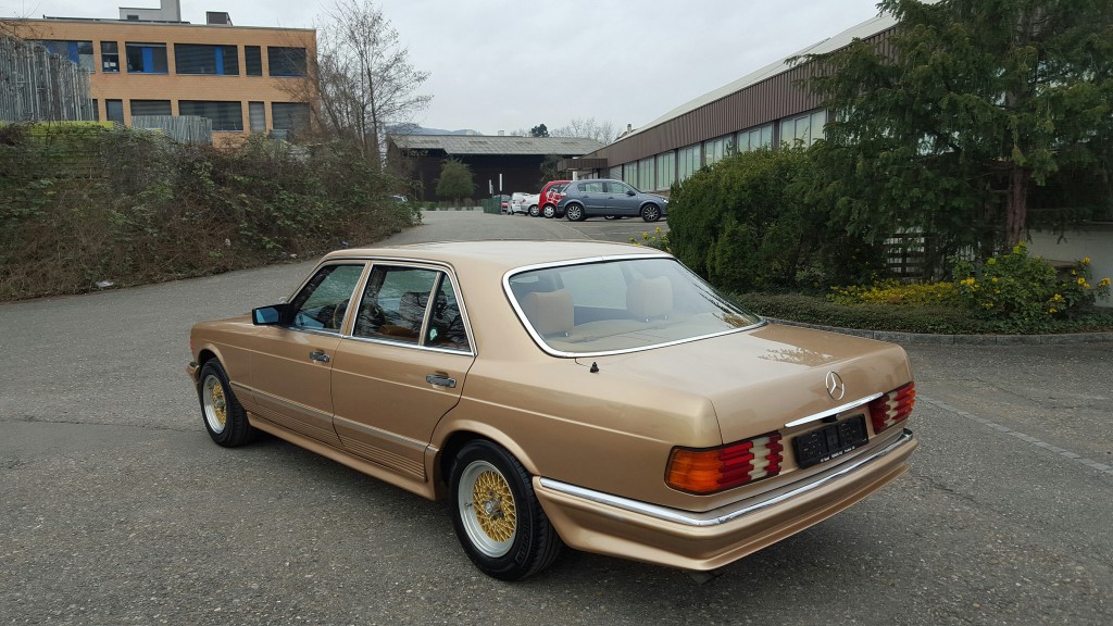 1982 Mercedes-Benz W126 280 SEL.