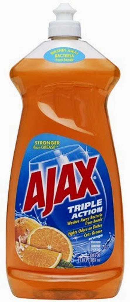 ajax dish soap: Ajax Triple Action Dish Liquid, Orange, 30 ...