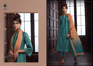 Sahiba Majestic Chanderi Suits Catalogue wholesaler