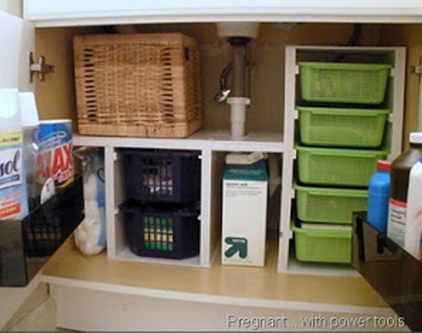 Diy Home Sweet Home Under Sink Storage Solution