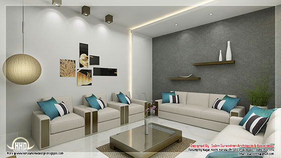 Living room interior design