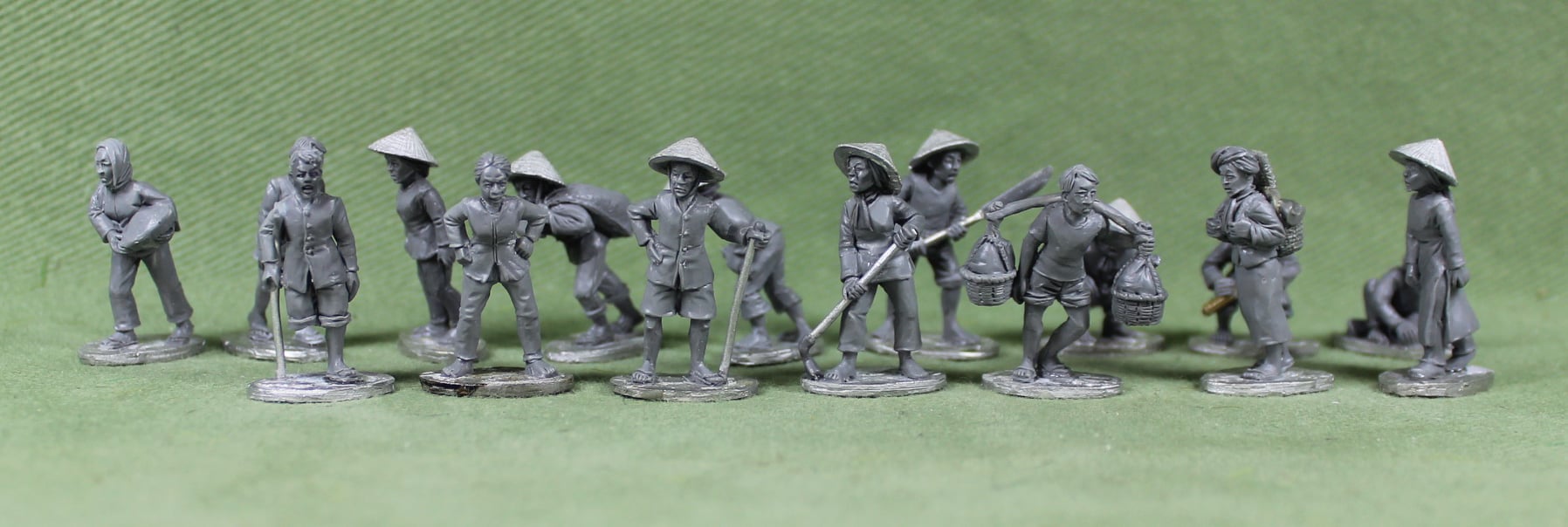 Wargame News and Terrain Empress Miniatures 28mm Vietnamese Civilians