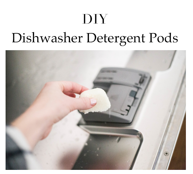 do it yourself divas DIY Dishwasher Detergent Pods