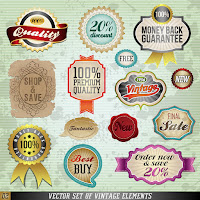 ETIQUETAS VINTAGE DESCARGA MILES