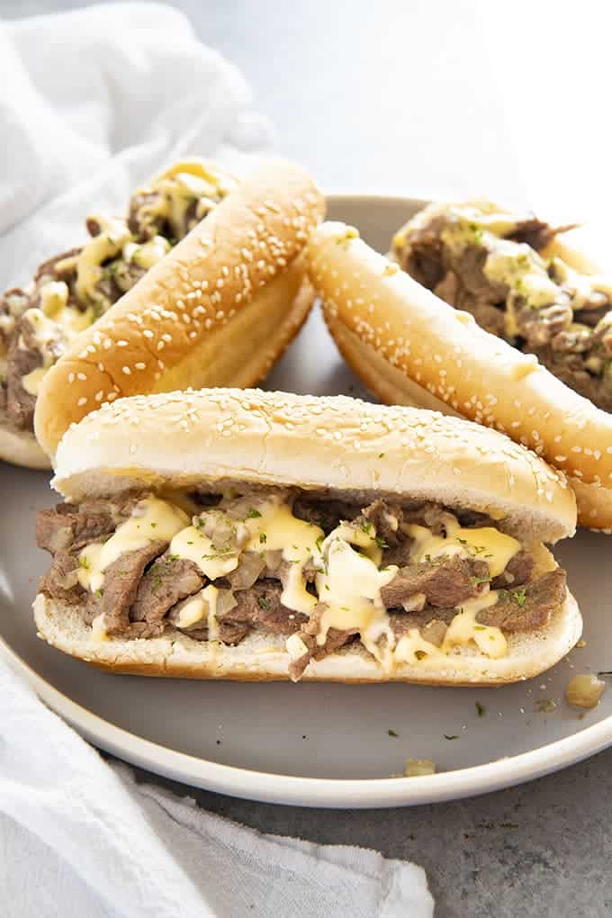 INSTANT POT PHILLY CHEESESTEAK COOKS DISHES
