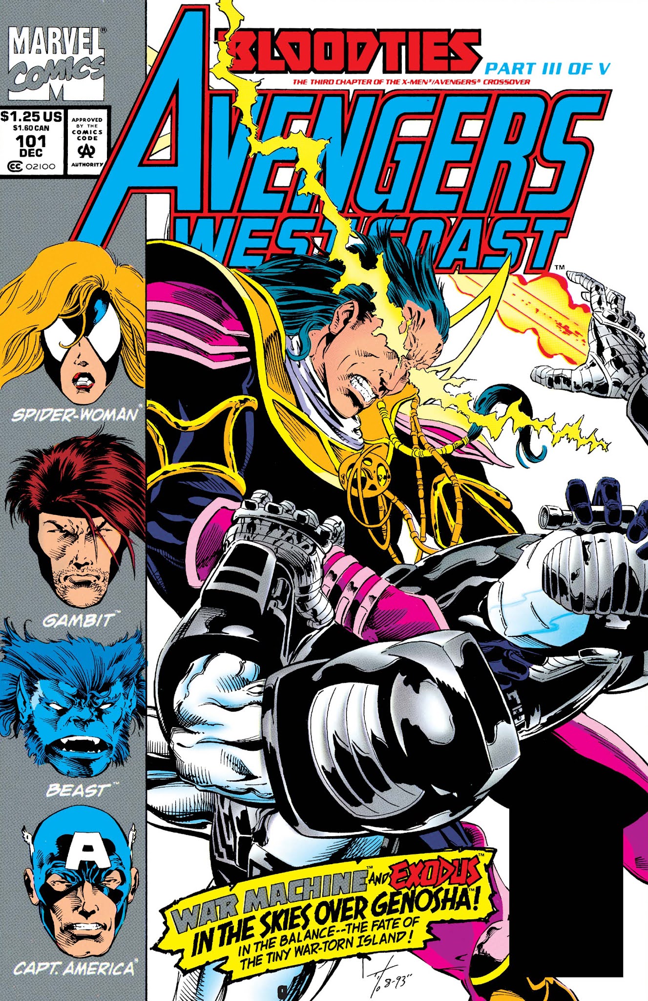 Avengers #368 November 1993 Marvel Comics 