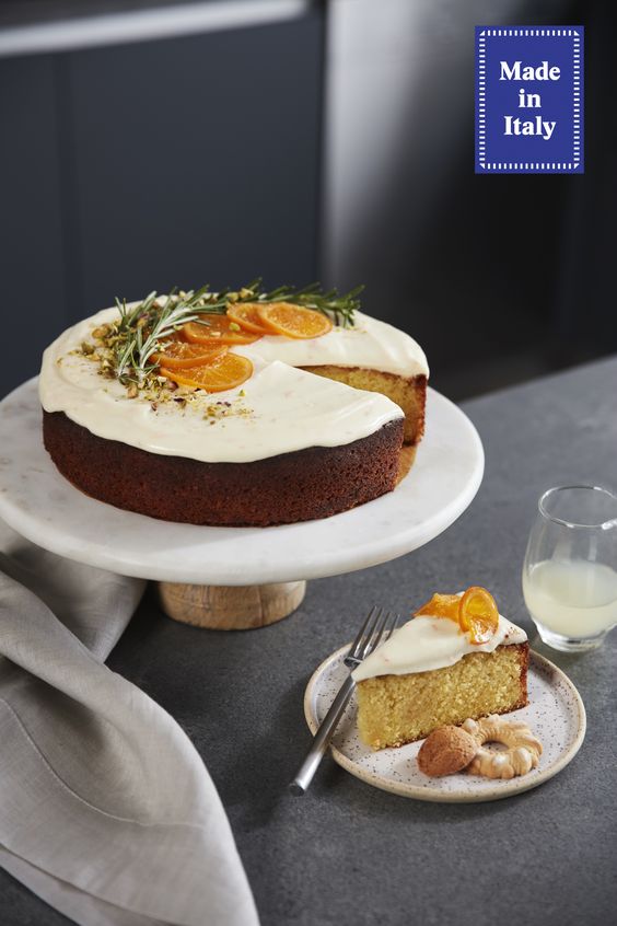 Olive oil cake with mascarpone frosting Rosamondegrenier