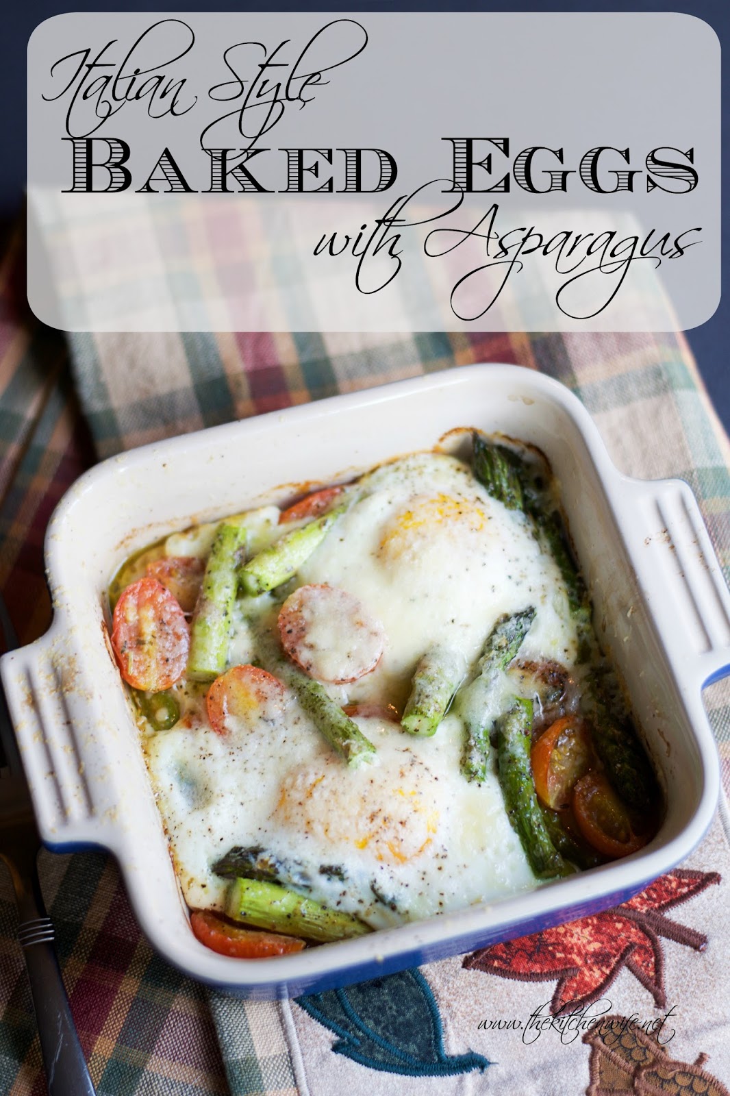 Italian Style Baked Eggs and Asparagus Recipe The Kitchen Wife