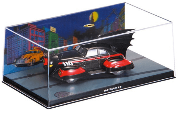 batman automobilia, coleccion batimoviles  1:43, batman 5 1941, batman 5 1:43