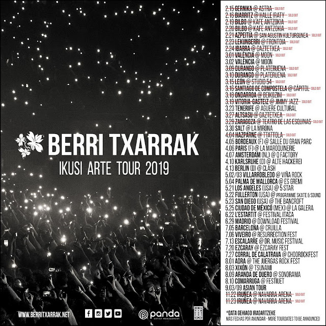 Gira Ikusi Arte de Berri Txarrak