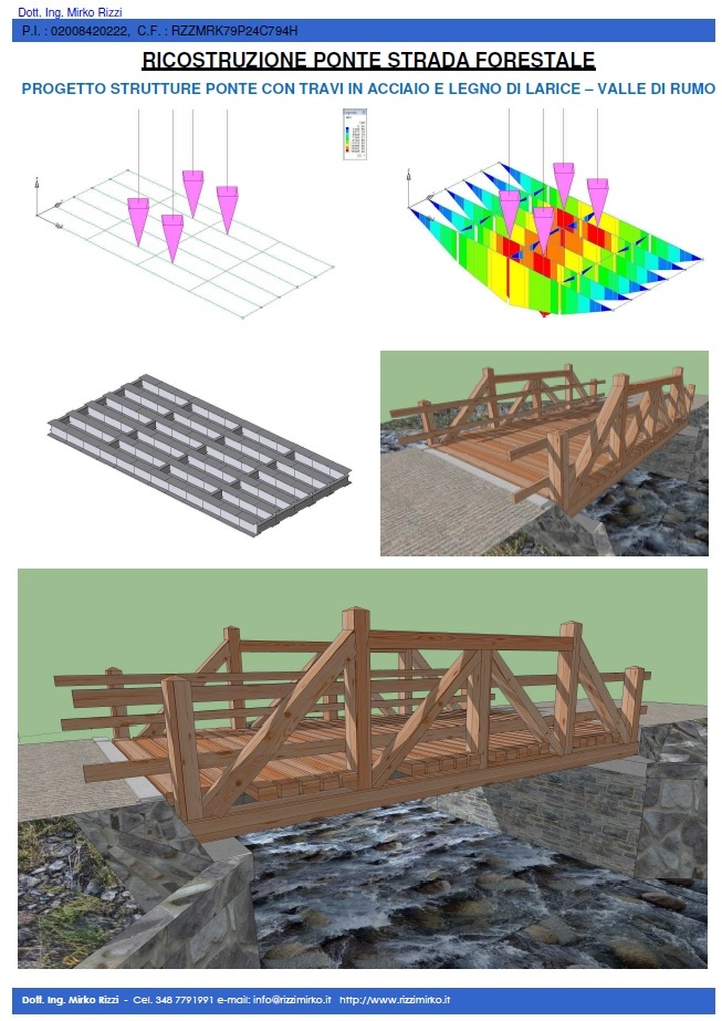 UN MIO LAVORO-PONTE VALLE DI RUMO, VAL DI NON, TRENTINO