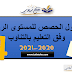 جدول الحصص للمستوى الرابع وفق التعليم بالتناوب للموسم الدراسي 2020-2021 جدول الحصص للمستوى الرابع وفق التعليم بالتناوب للموسم الدراسي 2020-2021