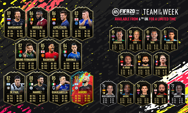  All Players In FIFA 20 Eighteenth Team Of The Week (TOTW 18)