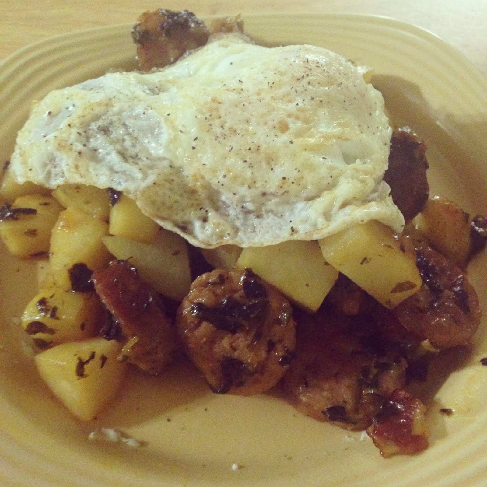 Potato Sausage Skillet