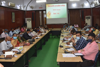 GayaDM Review: पितृपक्ष मेला एवं योजना की साप्ताहिक समीक्षा, PitripakshaMela2021, CoronaPeriod, DDC, CS, AnjNewsMedia