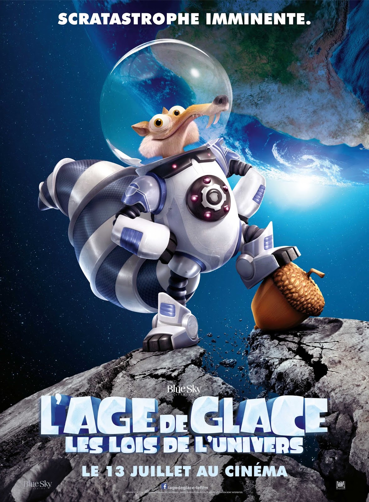 Cinéphile Schizophrène: L'Âge de glace : Les Lois de l'Univers (Ice Age