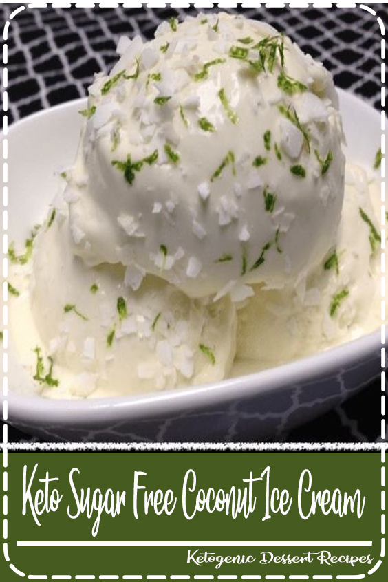 Keto Sugar Free Coconut Ice Cream Plant Based Meals Vegan