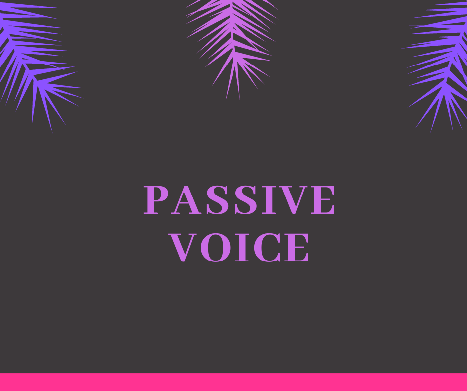 PASSIVE VOICE - STRONA BIERNA