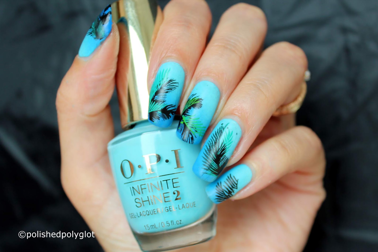 3. "Tropical vacation nail design for a cruise" - wide 10