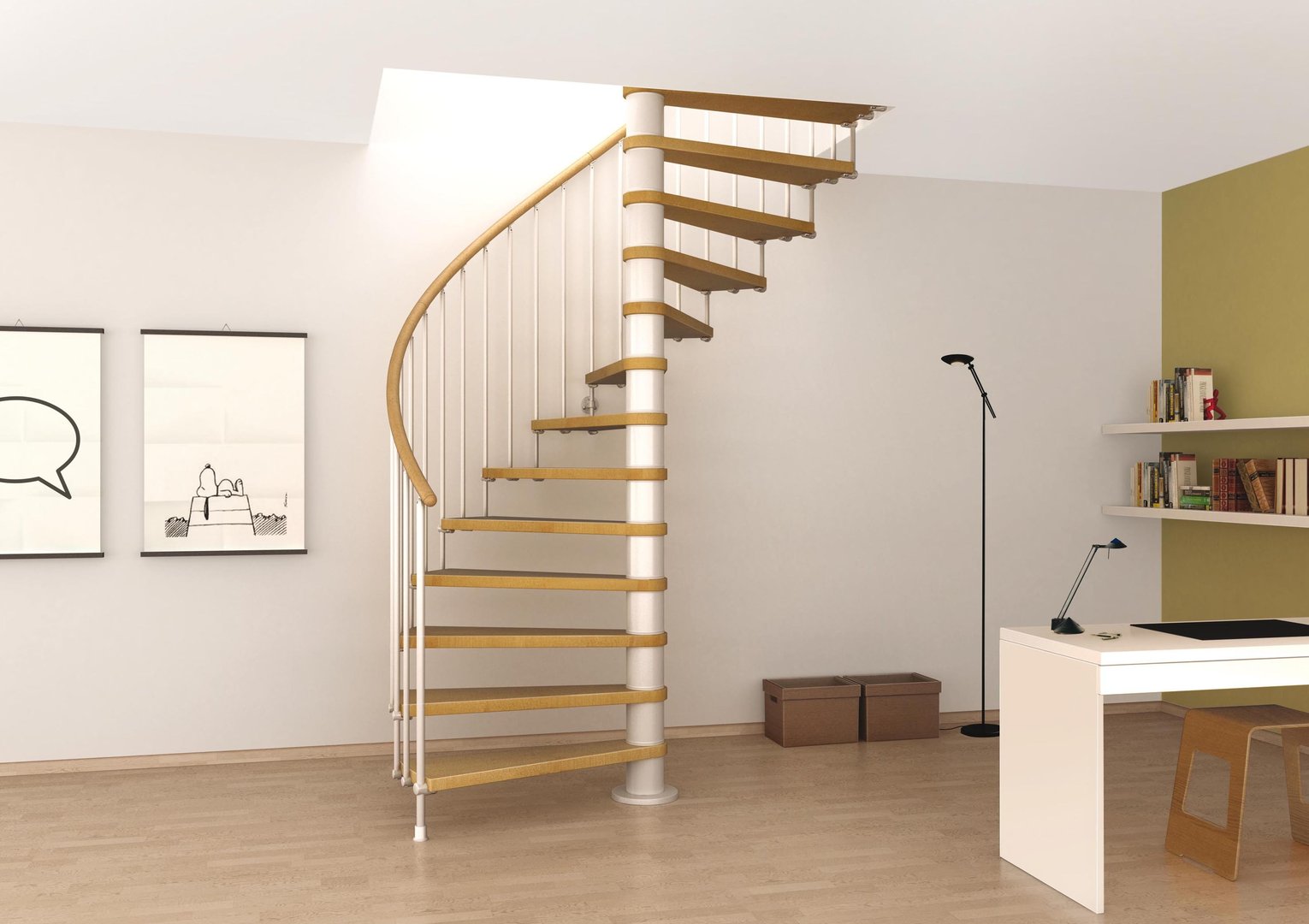Glass spiral staircase innovative for indoor My Staircase Gallery