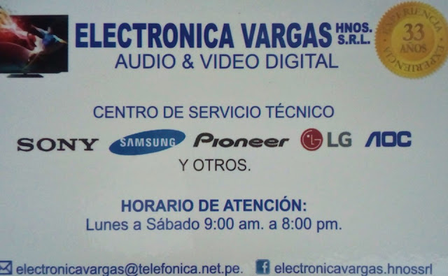 Electrnica Vargas Hnos. SRL.