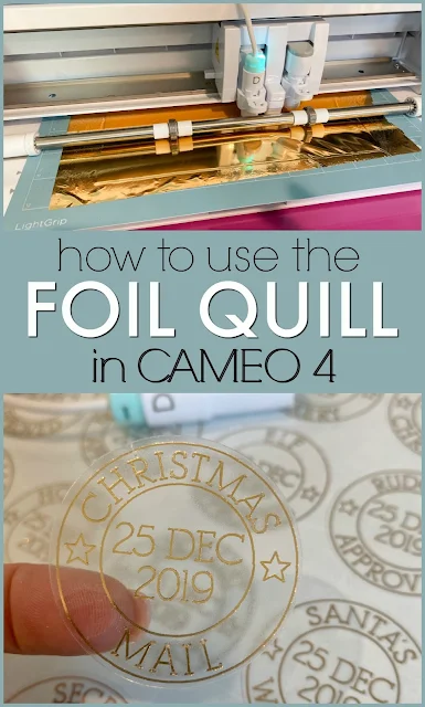 silhouette 101, silhouette america blog, foil quill, cameo 4, foil quill silhouette