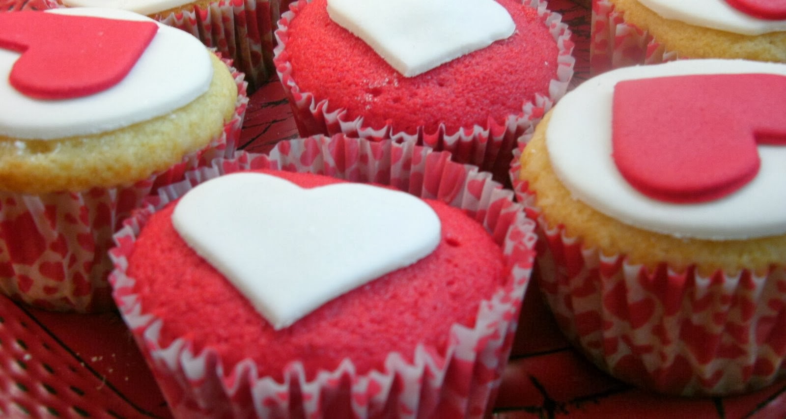 Cupcakes San Valentin, parte 2