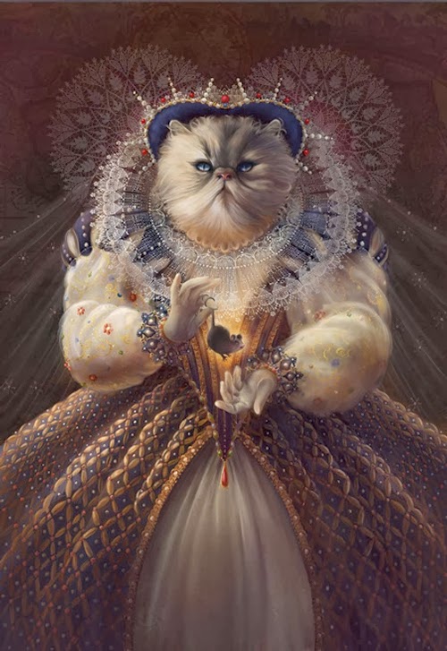 09-Queen-Elizabeth-I-Animals-From-History-Illustrator-&-Writer-Christina-Hess-www-designstack-co