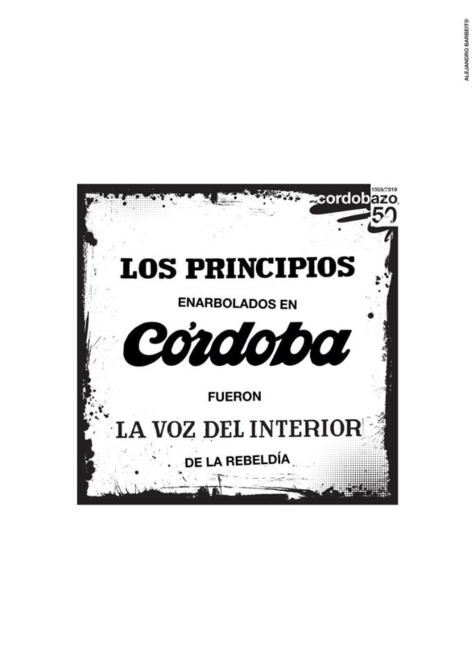 Nuestros Colores Locales 50º aniversario del CORDOBAZO en la mirada de