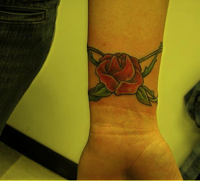 tatuaże wzory: tatuaż róża