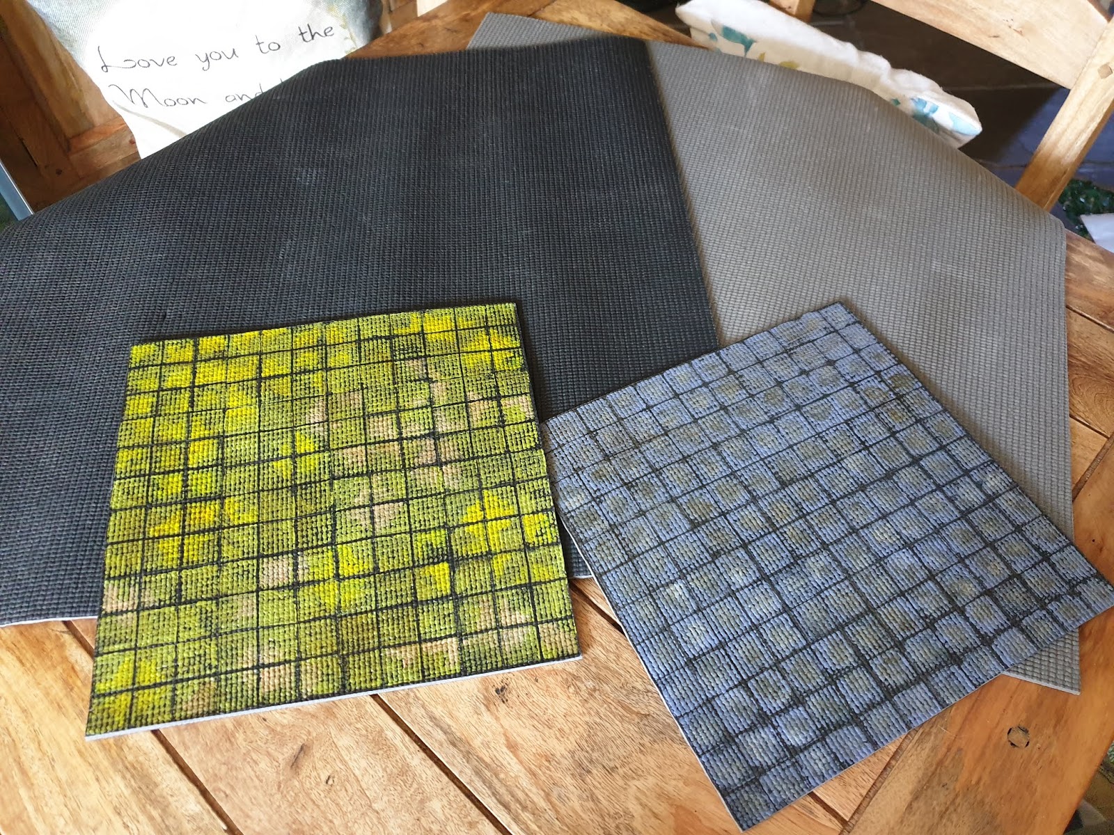 Daxio's Uneventful Day Cheap Home Made D&D Mats
