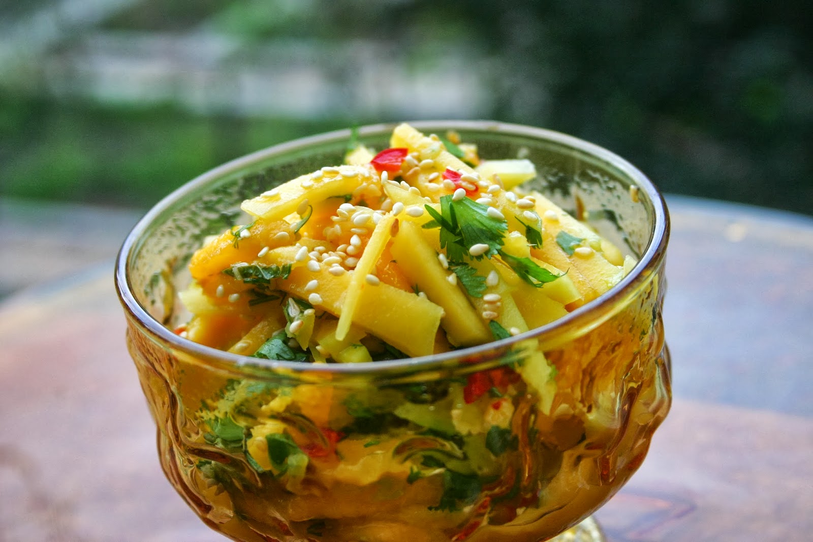 Effortnesslessly Green Mango Salad