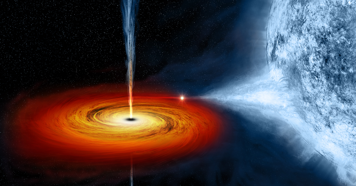 A 'black hole' in space is growing as big as the sun every
