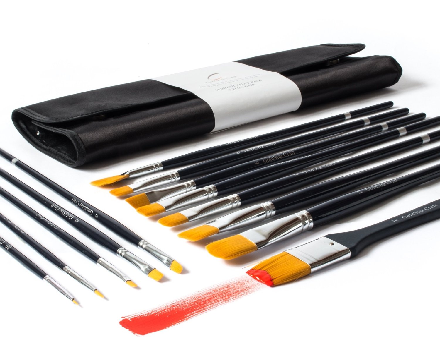 With Open Eyes To See Best Artist Paint Brush Set (13 Brushes) for