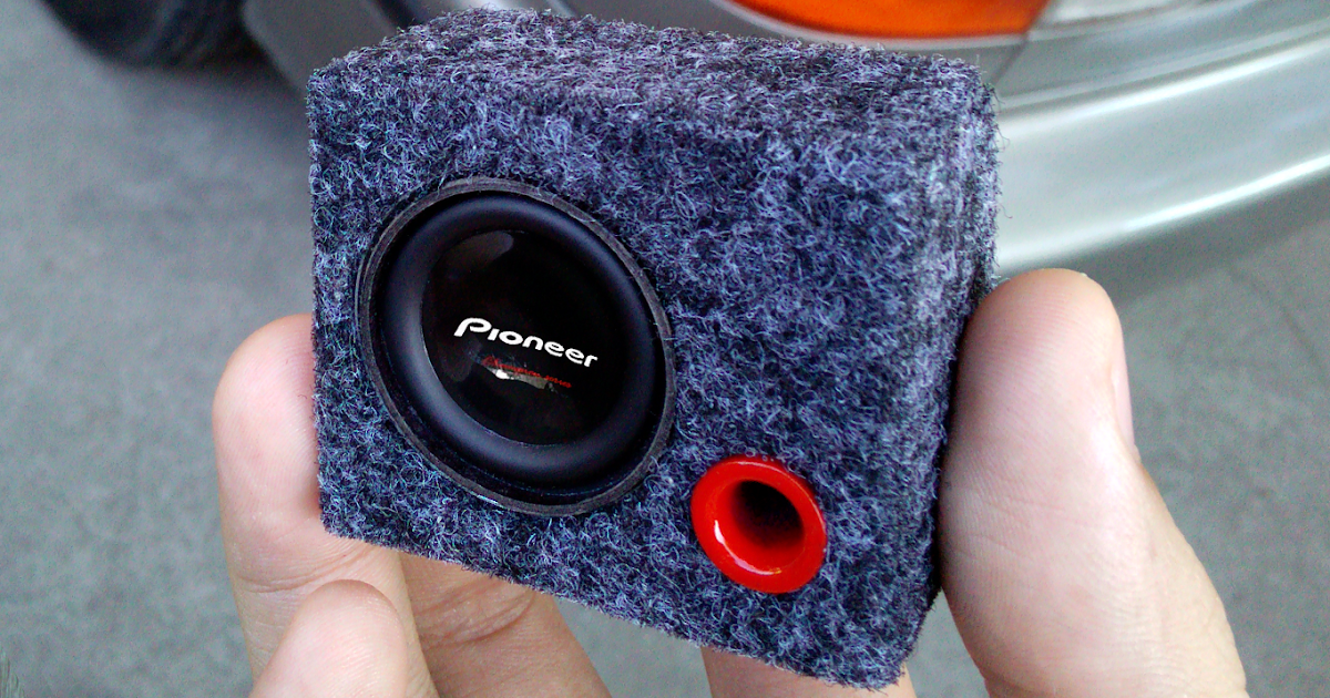 DIY Mini Subwoofer Amazing Mini Subwoofer Box