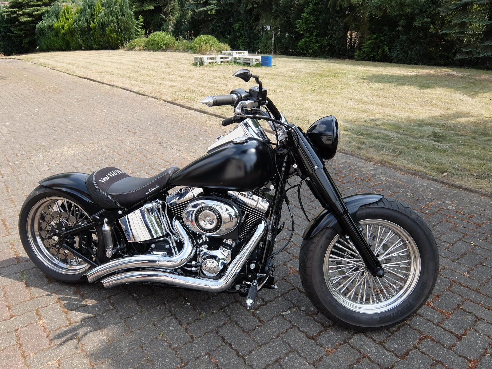 Was gibts neues vom Bikepolsterer : Harley Davidson Sitzbank